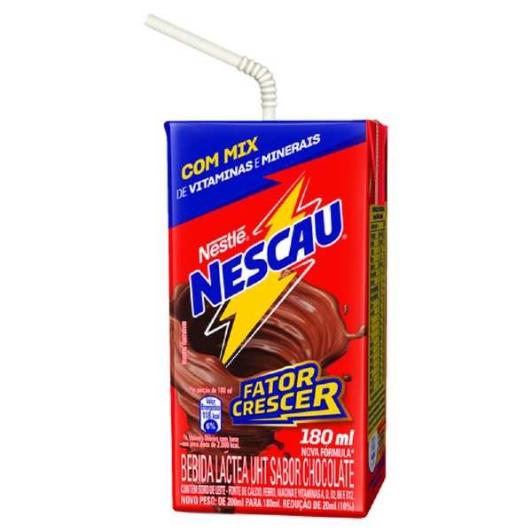 Achocolatado Nescau Activ-Go 180ml 1 UN Nestlé