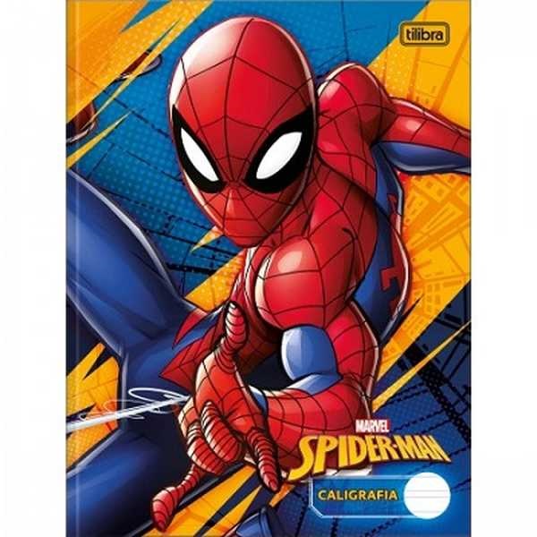 Caderno Pedagógico Caligrafia Capa Dura 40 FL Spider-Man B 1 UN Tilibr