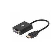 Conversor HDMI para VGA - Saida R/l- Com Cabo 5+