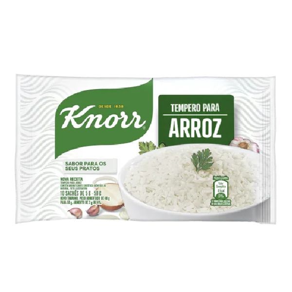 Tempero em Pó para Arroz 50g 1 UN Knorr