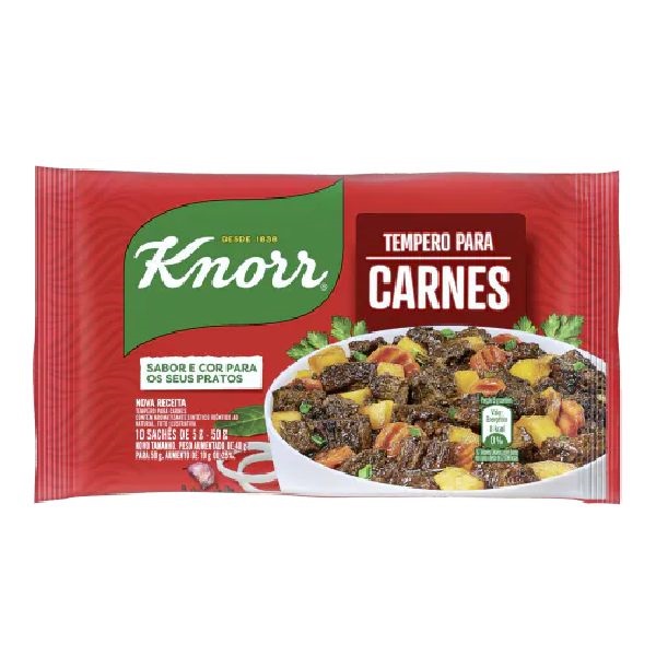 Tempero em Pó para Carnes 50g 1 UN Knorr