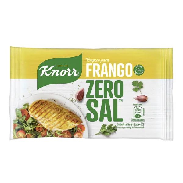 Tempero Zero Adição de Sal para Frango 32g 1 UN Knorr