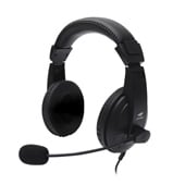 Headset com Microfone USB Voicer Comfort PH-320BK Preto 1 UN C3Tech