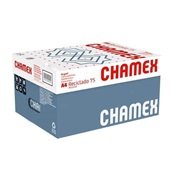 Papel Chamex A4 Sulfite Reciclado Eco 210x297mm 75g CX 5000 FL