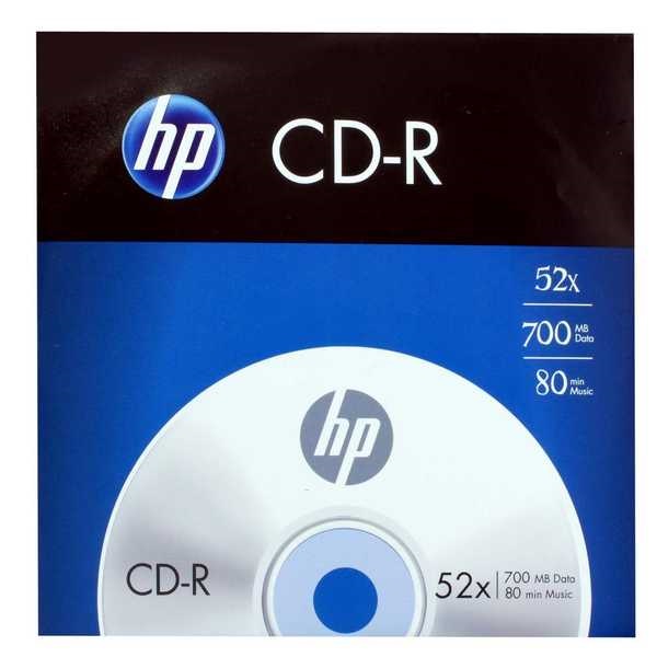 CD-R Gravável 700MB 80 Minutos 52X 1 UN HP