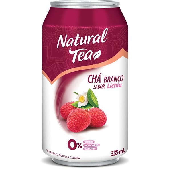 Chá Branco Lichia 335ml 1 UN Natural Tea