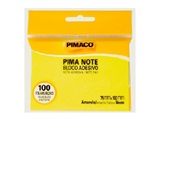 Bloco de Notas Adesivo 76x102mm Amarelo 100 FL Pima Note