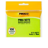 Bloco de Notas Adesivo 76x102mm Verde 100 FL Pima Note