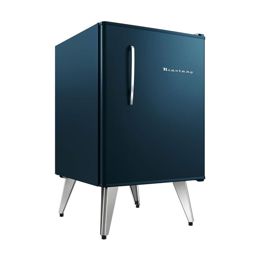 Frigobar Brastemp Retrô 76 Litros Midnight Blue BRA08BZBNA Azul 220V
