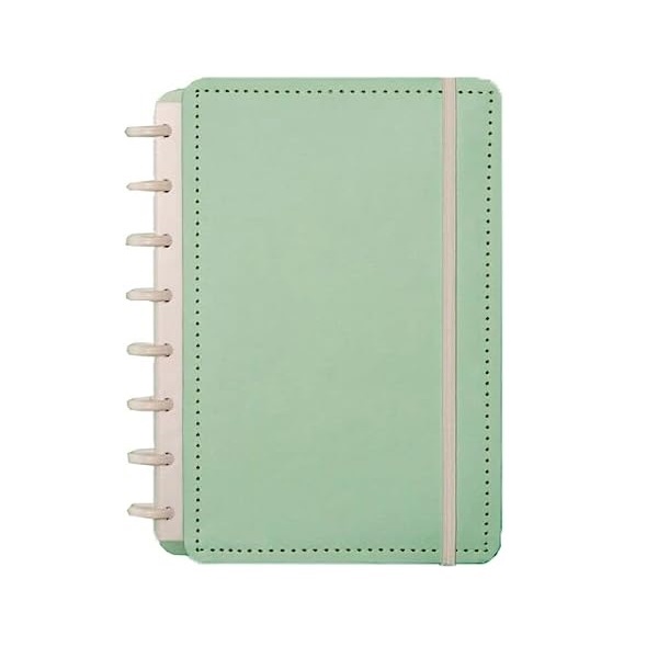 Caderno Inteligente Verde Pastel 80FL Pequeno 1 UN