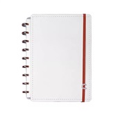 Caderno Inteligente All White 80 FL Grande 1 UN
