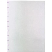 Refil Quadriculado Grande Linha Branca 200 x 275mm 50 FL 1 UN Caderno