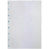 Refil Pontilhado Pequeno Linha Branca 140 x 200mm 50 FL 1 UN Caderno I