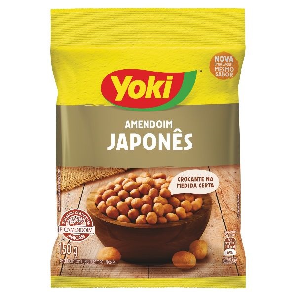 Amendoim Japonês 150g 1 UN Yoki