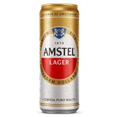 Cerveja Lata Sleek 350ml 1 UN Amstel