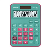 Calculadora de Mesa 12 Dígitos Verde MX-12B-GNRD 1 UN Casio