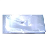Saco Plástico Transparente 12x30cm com Tarja PT 800 UN Tileno