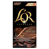 Cápsula de Café Espresso Torrado e Moído Chocolate 52g 10 Un Lor