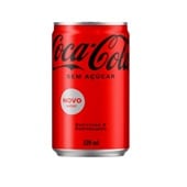 Refrigerante Zero Açúcar Lata 220ml 1 UN Coca Cola