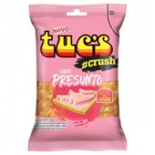 Biscoito Salgado Tuc's Din Crackers Crush sabor Presunto 50g Bela Vist