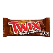 Chocolate Triplo Chocolate 40g 1 UN Twix
