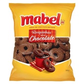 Biscoito Rosquinhas Chocolate 350g Mabel