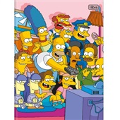 Caderno Brochurao CD 96 Folhas Simpsons 1 UN Tilibra