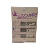 Copo Plástico 180ml Branco CX 2500 UN Ecocoppo