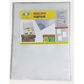 Envelope Plástico Ofício 240x325mm Sem Furos Espessura 0,06 1 UN ACP