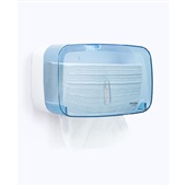 Dispenser Papel Toalha Compacto Interfolhado Azul 1 UN Premisse