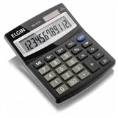 Calculadora de Mesa 12 Dígitos Preto MV4124 1 UN Elgin