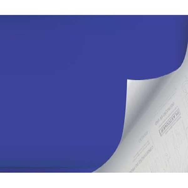 Plástico Autoadesivo Estampa Azul Opaco 45cm x 2m 1 UN Plastcover