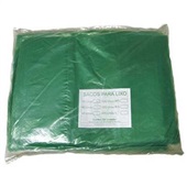 Saco de Lixo Regular 100 L Verde 75x95cm PT 100 UN Poliplast