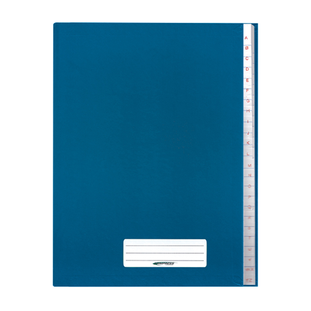 Caderno Brochura Capa Dura 1/4 96 FL Azul 1 UN Brimpress
