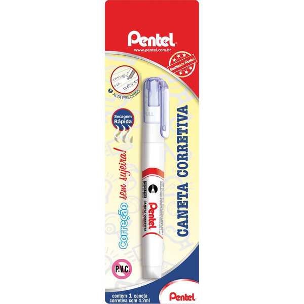 Caneta Corretiva 4,2ml 1 UN Pentel