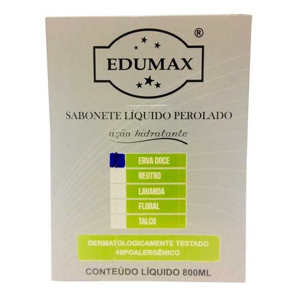 Sabonete Líquido Perolado Erva Doce Refil 800ml 1 UN Edumax