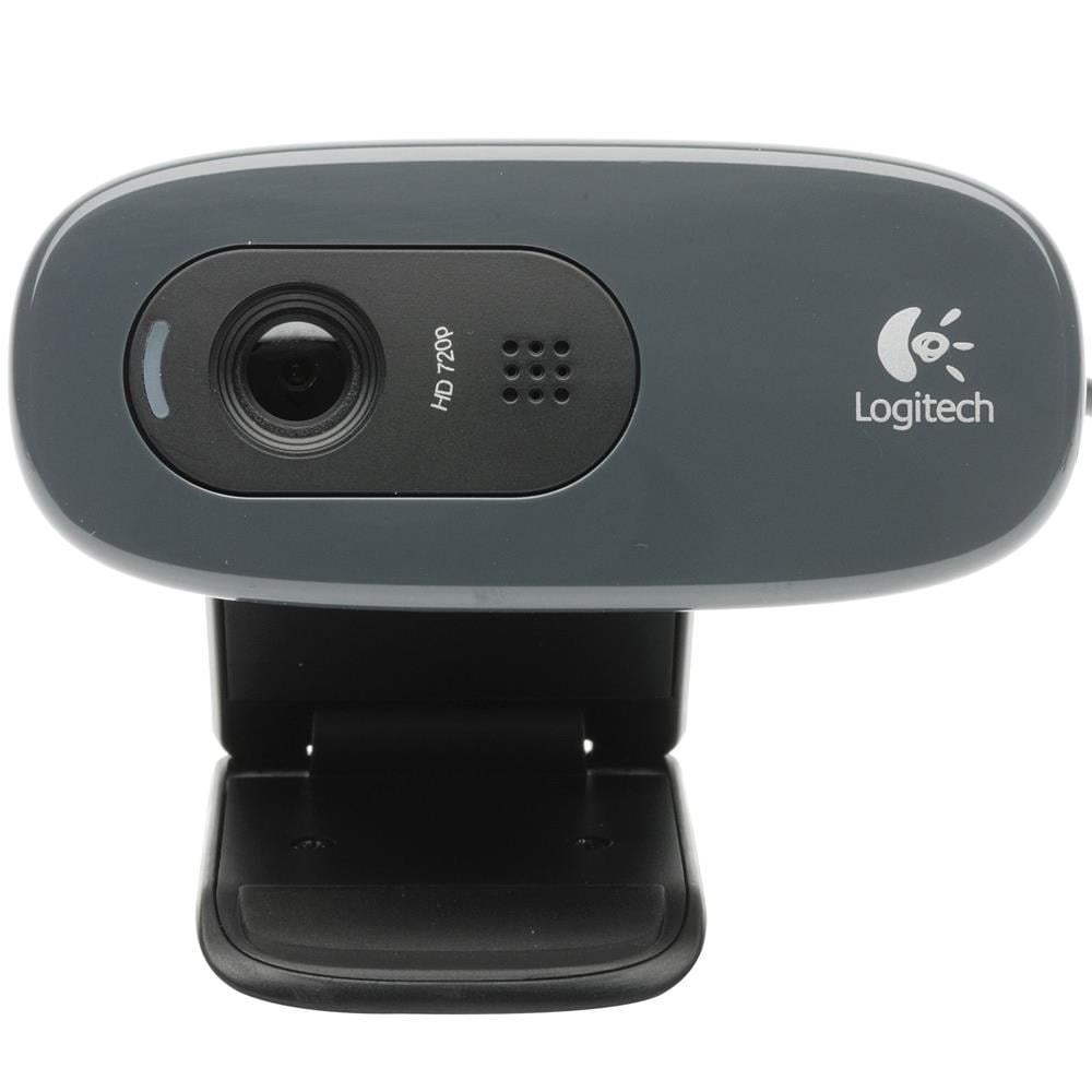 Webcam com Microfone HD 720p Preto C270 1 UN Logitech
