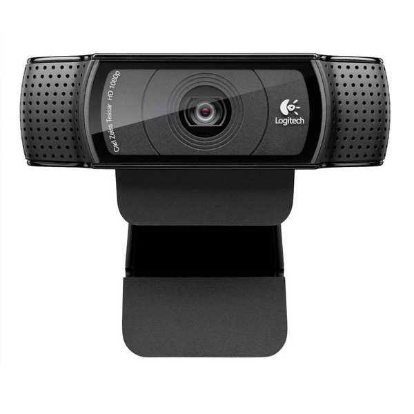 Webcam HD Pro 1080p C920S Preto 1 UN Logitech