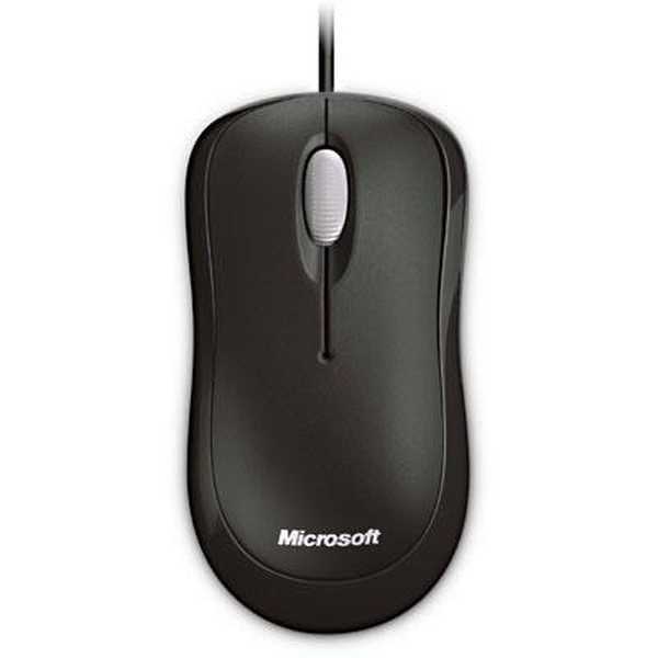 Mouse com Fio Óptico USB Preto P58-00061 1 UN Microsoft