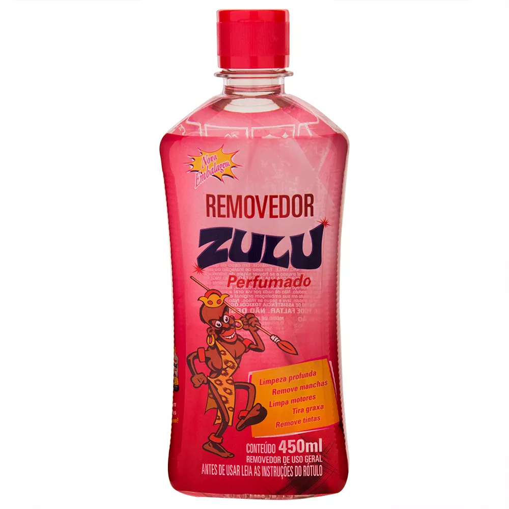 Removedor Perfumado 450ml Uso Geral 1 UN Zulu
