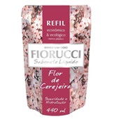 Sabonete Líquido Refil Flor de Cerejeira 440ml 1 UN Fiorucci