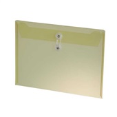 Envelope Vai e Vem Horizontal Amarelo 340x240mm 1 UN Plascony