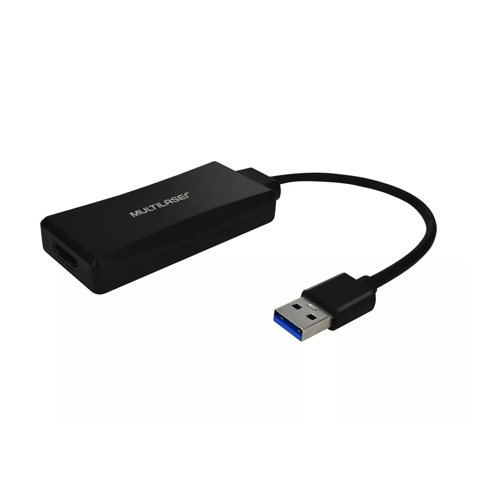 Cabo Conversor USB M x HDMI F WI347 1 UN Multilaser
