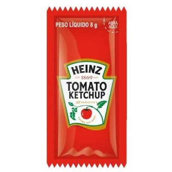 Ketchup em Sachê 8g CX 192 UN Heinz