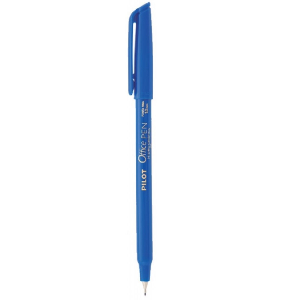 Caneta Hidrográfica Office Pen Azul 1.0mm 1 UN Pilot