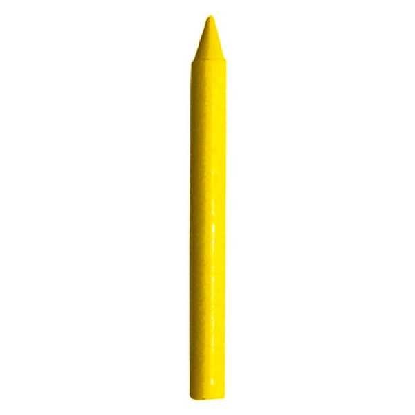 Lápis de Cera Estaca Amarelo 1 UN Acrilex