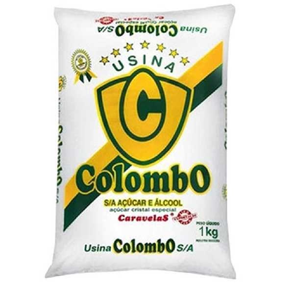 Açúcar Cristal 1kg 1 UN Colombo