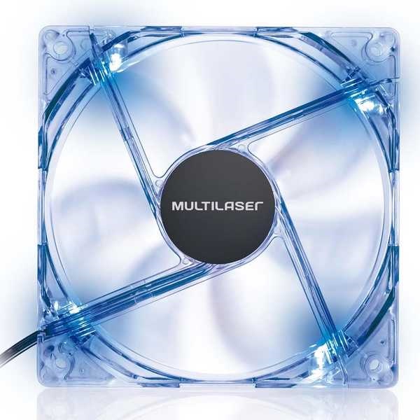 Cooler Fan com LED Azul GA135 1 UN Multilaser
