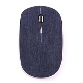 Mouse sem Fio Twill Bluetooth em Tecido Azul MS600 1 UN OEX