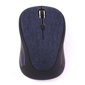 Mouse sem Fio Tiny Bluetooth em Tecido Azul MS601 1 UN OEX